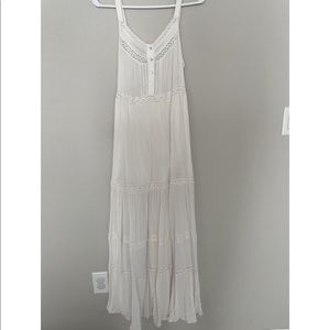 Off white. Maxi dress
